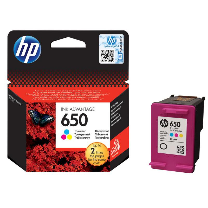 HP CZ102AE COLOR INKJET CARTRIDGE Cartus HP OEM CZ102AE, color