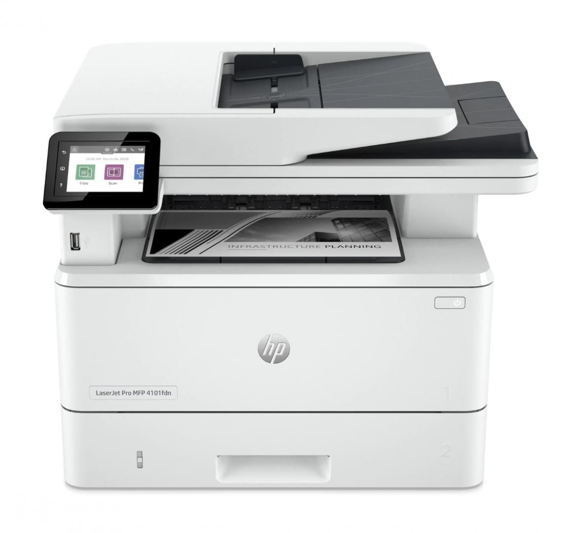 HP LASERJET 4102DW MONO LASER MFP Multifunctional laser mono HP Laserjet 4102DW , dimensiune A4 (Printare, Copiere, Scanare), Duplex, viteza 40ppm, rezolutie max 1200 x 1200dpi,