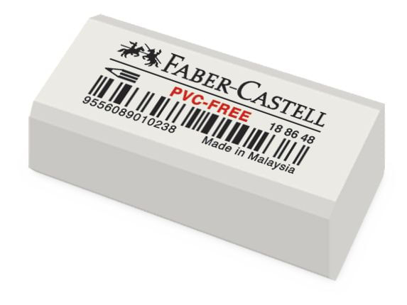 Radiera plastic pentru creioane grafit 7086 48 Faber-Castell RADIERA CREION 7086 48 FABER-CASTELL