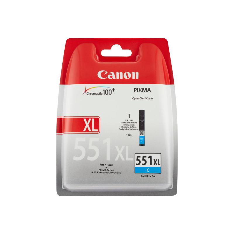 CANON CLI-551XL CYAN INKJET CARTRIDGE