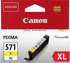 CANON CLI-571XLY YELLOW INKJET CARTRIDGE