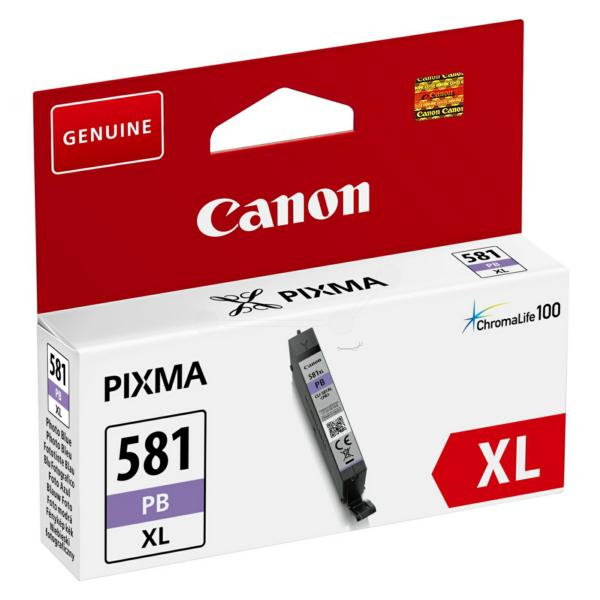 CANON CLI581XLPB PHOTO BLUE INKJET CART.