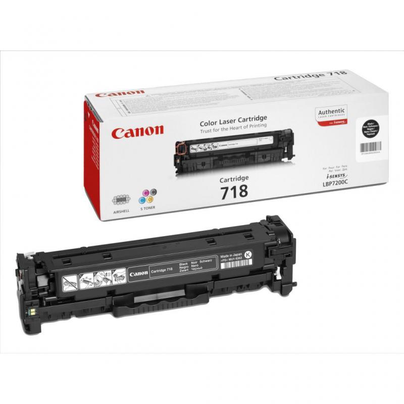 CANON CRG718B BLACK TONER CARTRIDGE