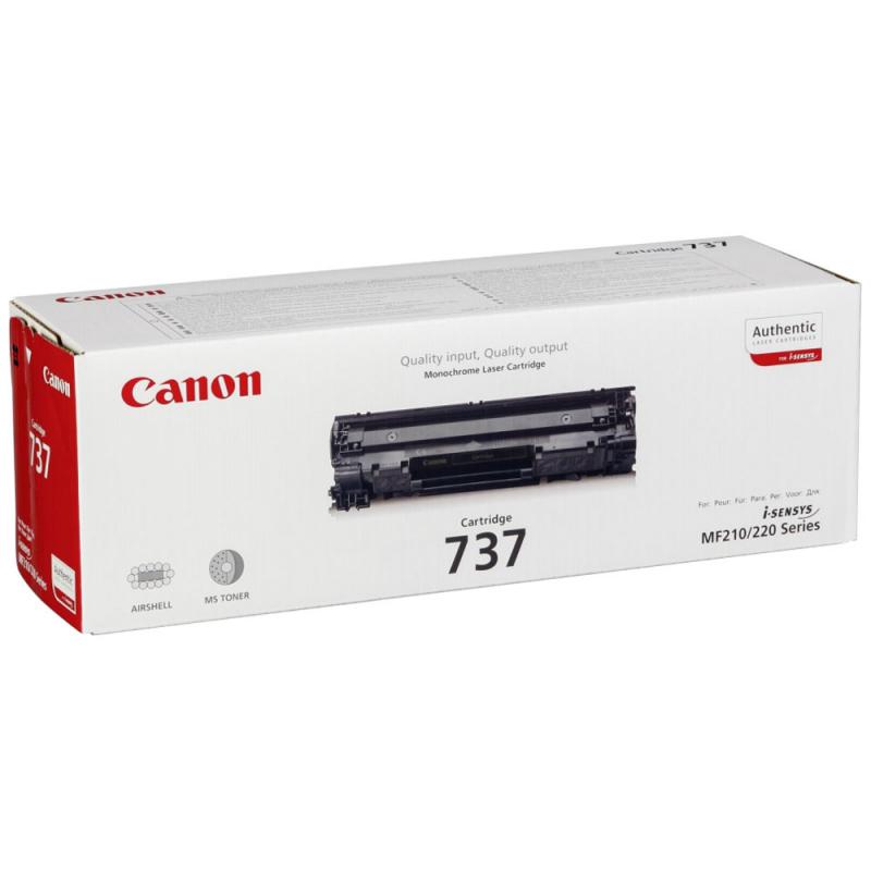 CANON CRG737 BLACK TONER CARTRIDGE