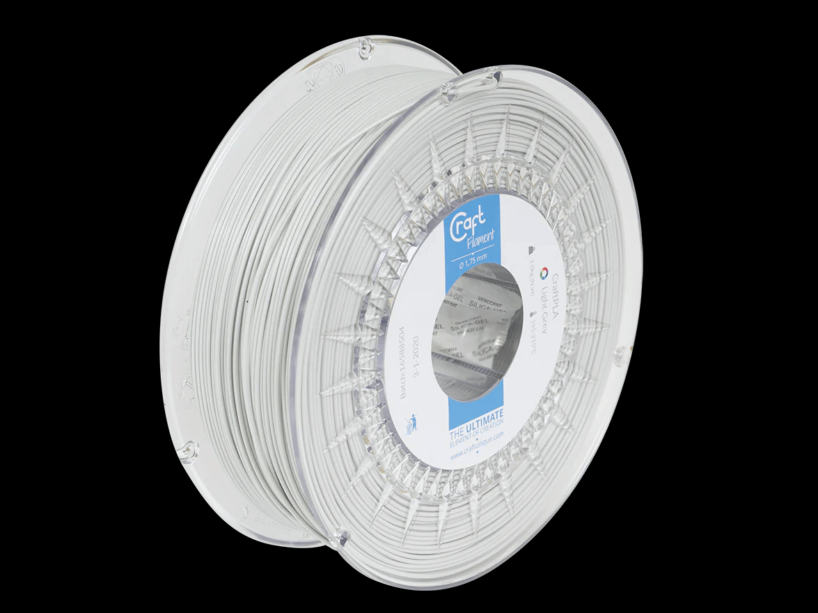 CCRAFTBOT 3D PRINTING FILAMENT GREY/WH