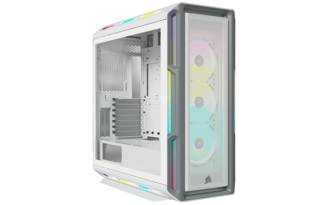 CR Case iCUE 5000T RGB Mid-Tower Wh