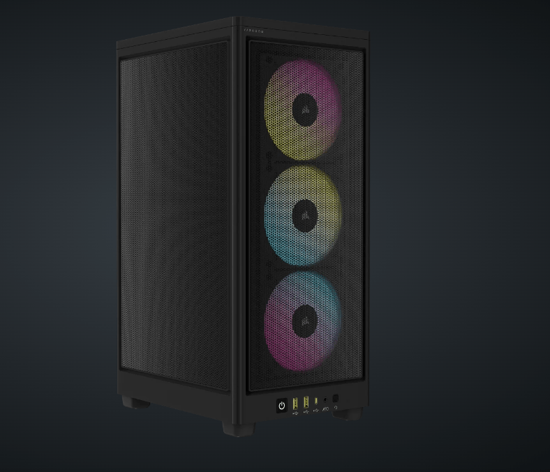 CR iCUE 2000D AIRFLOW RGB MINI-ITX BK