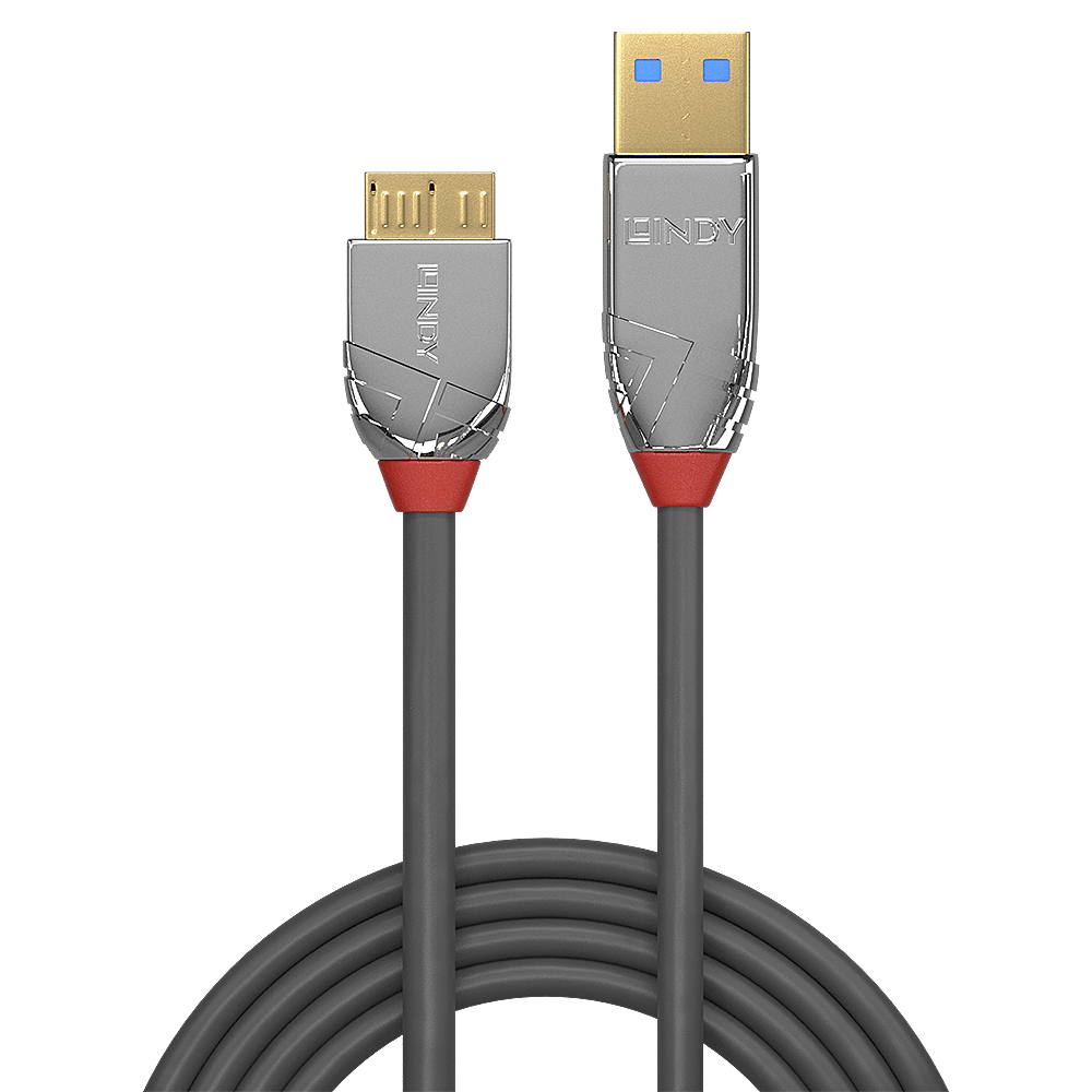 Cablu Lindy 0.5m USB 3.2 A to Micro-B