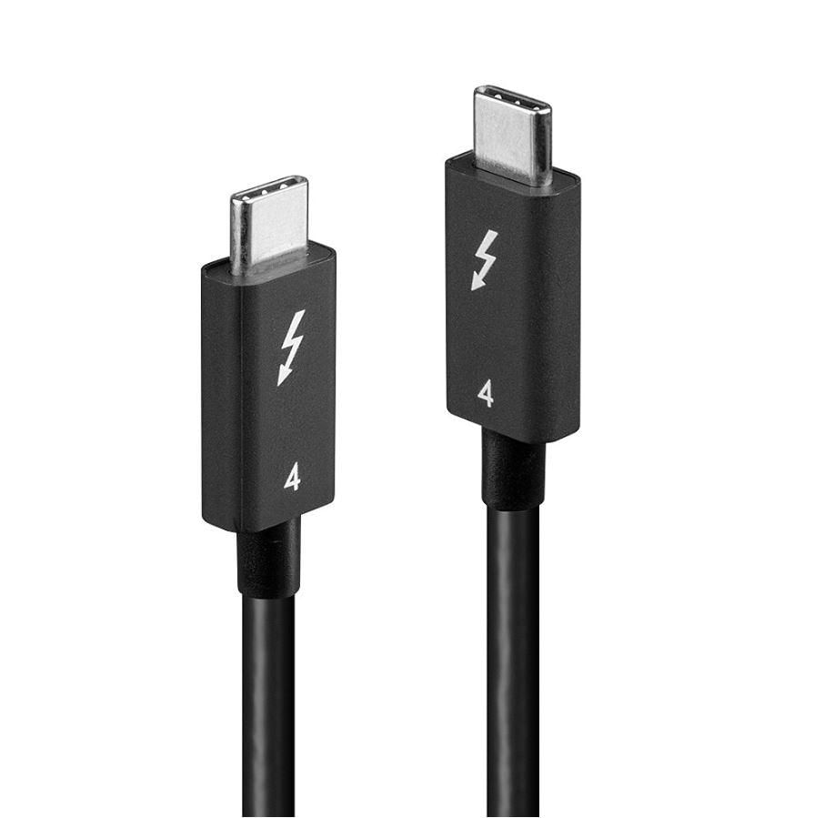 Cablu Lindy Thunderbolt 4, Length 1m