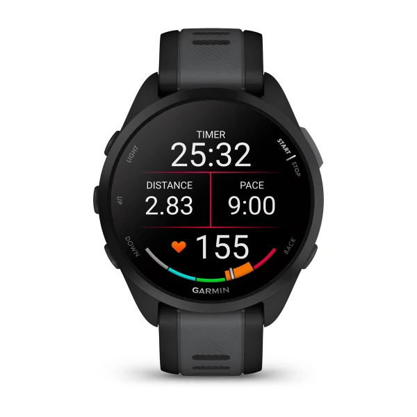 Ceas Garmin Forerunner 165, Black/Grey