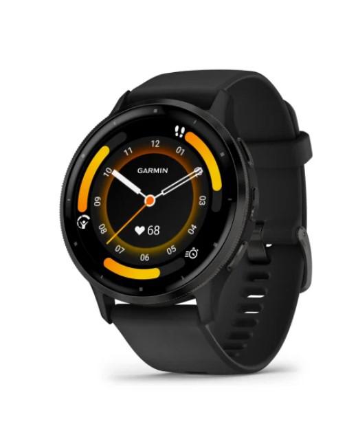 Ceas Garmin Venu 3 Black, Slate