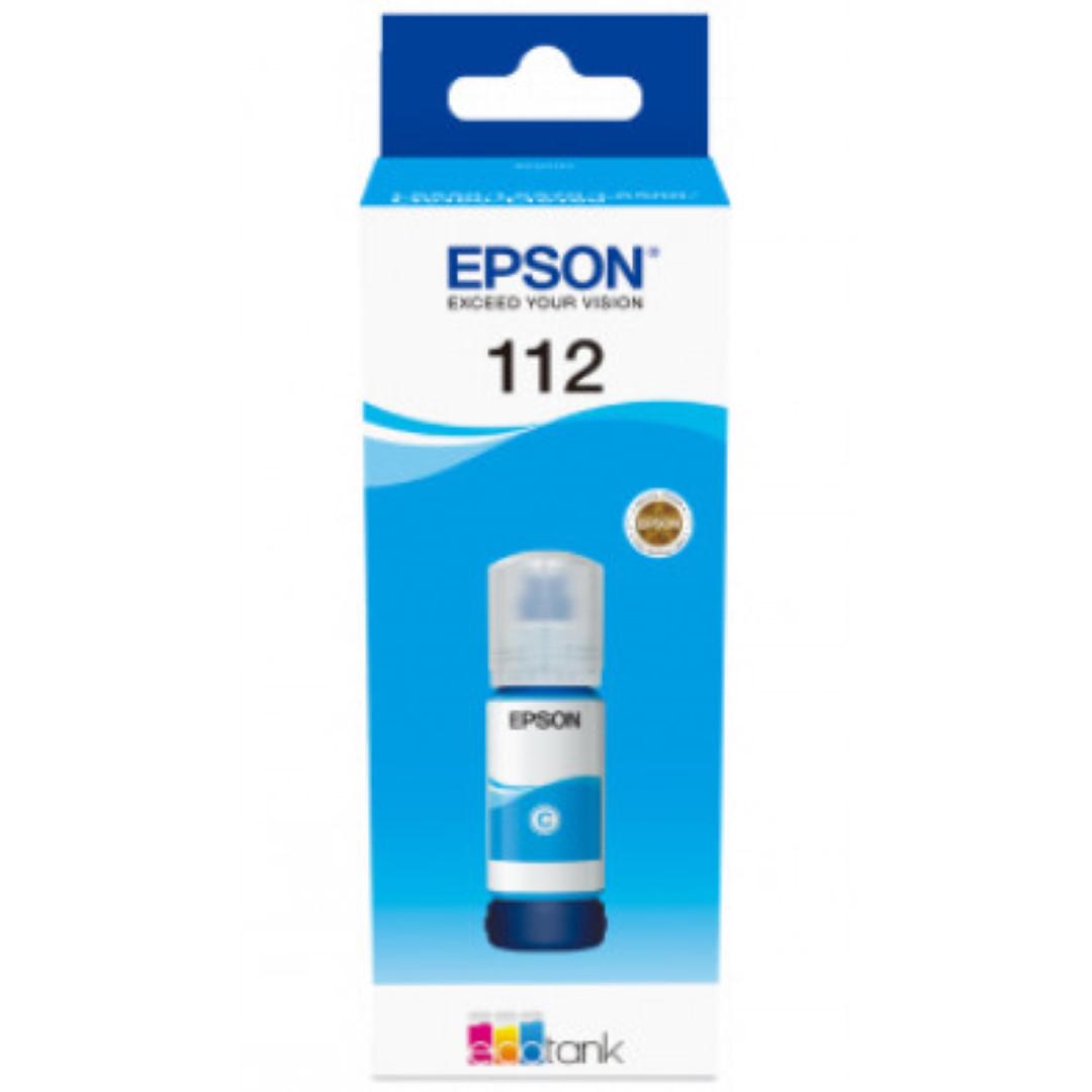 EPSON 112 PIGMENT CYAN INK BOTTLE