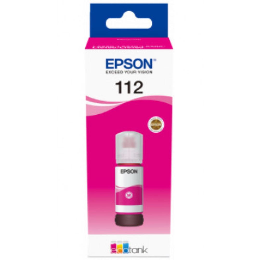 EPSON 112 PIGMENT MAGENTA INK BOTTLE