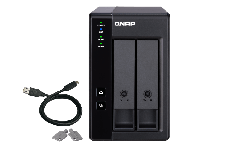 EXT USB QNAP TR-002 2BAY SATA TWR