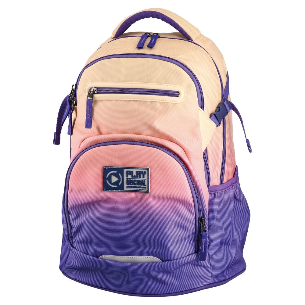 Rucsac Ghiozdan Apollo roz pudra mov Play - 0 | YEO