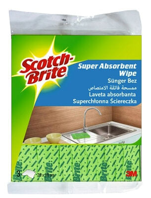 Laveta absorbanta Scotch-Brite 3 straturi 3 bucati/set