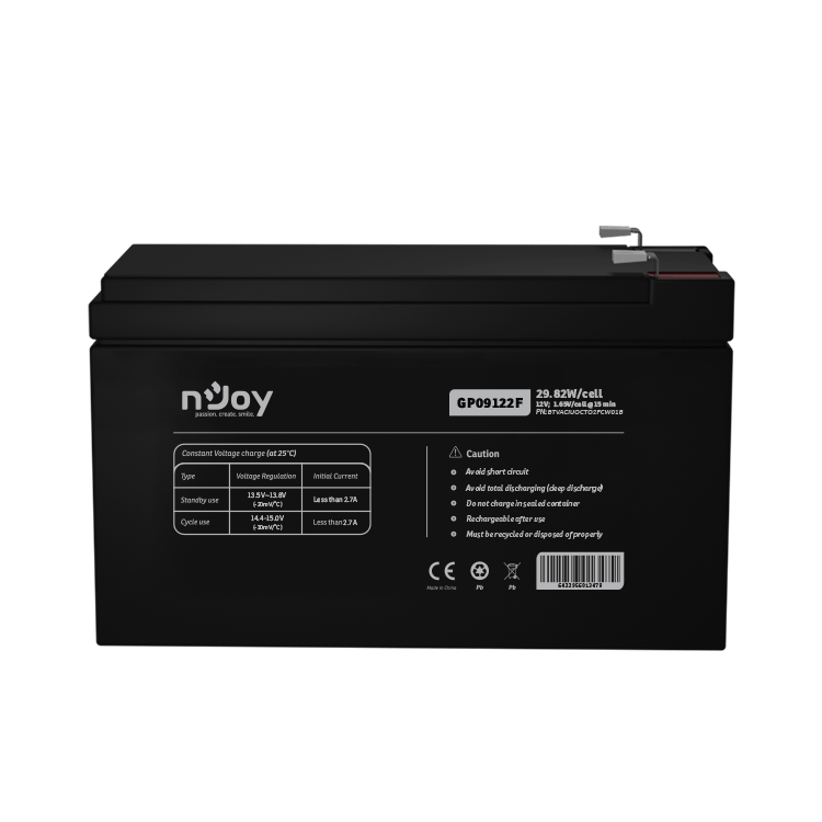 ACUMULATOR NJOY GP09122F 12V - 0 | YEO