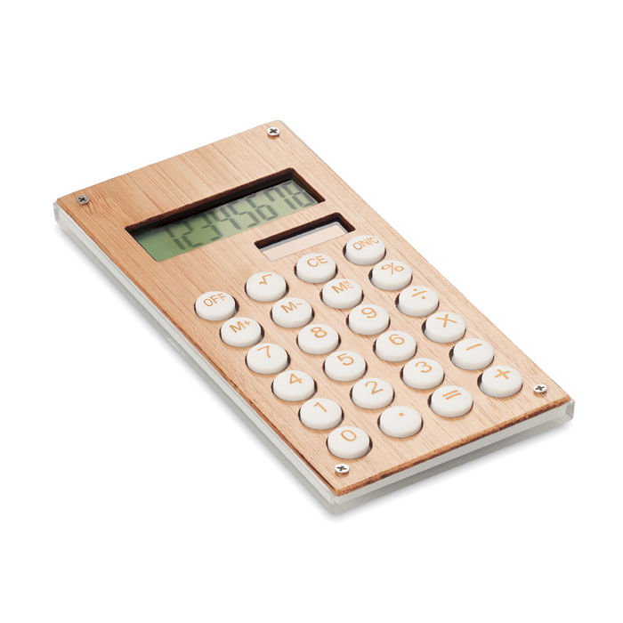 Calculator bambus cu 8 cifre