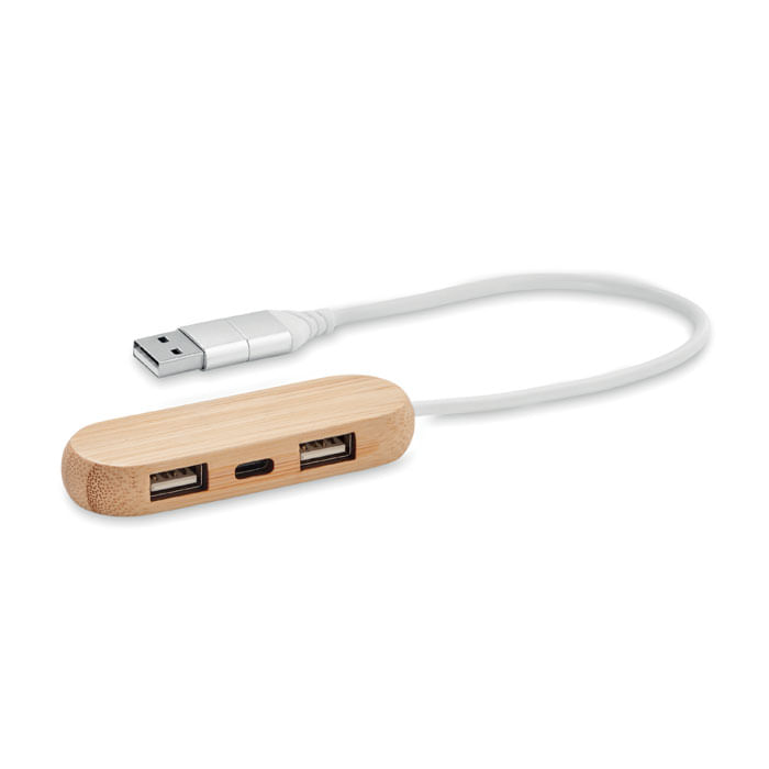 Hub USB dual cu 3 porturi