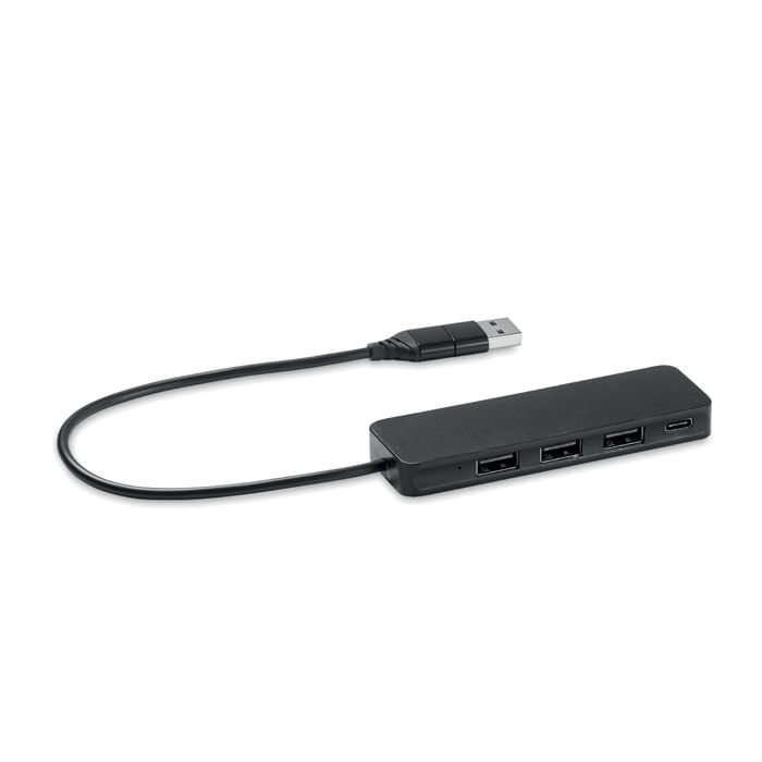 Hub USB-C cu 4 porturi USB