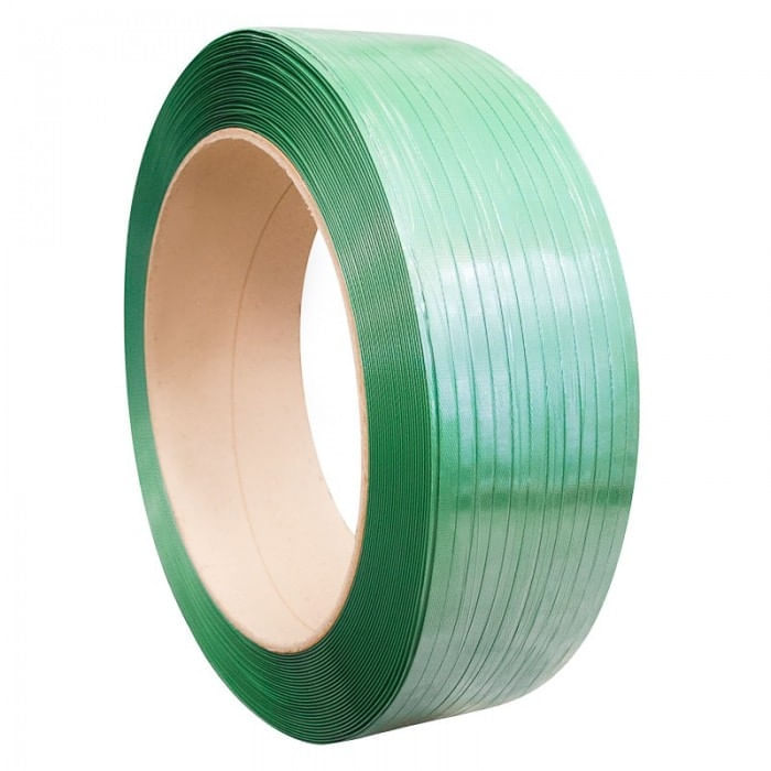 mașina de spălat 12 kg Banda adeziva paletizare verde PET 12 mm x 0.7 mm x 2500 m 261 kg