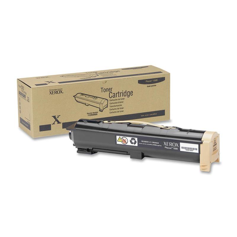 XEROX 113R00668 BLACK TONER CARTRIDGE Toner Xerox OEM 113R00668, negru