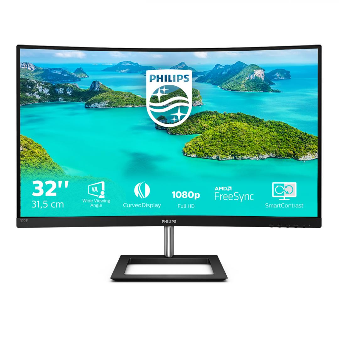 Monitor Philips 31.2 322E1C/00 Monitor Philips 31.2