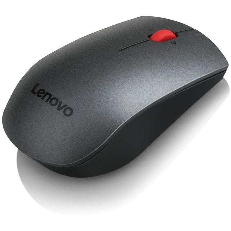 Lenovo Wireless Laser Mouse, 2.4 GHz Wireless via Nano USB, 3 (left click, right click, scroll click), 1600 DPI, Invisible laser sensor, 2 AA