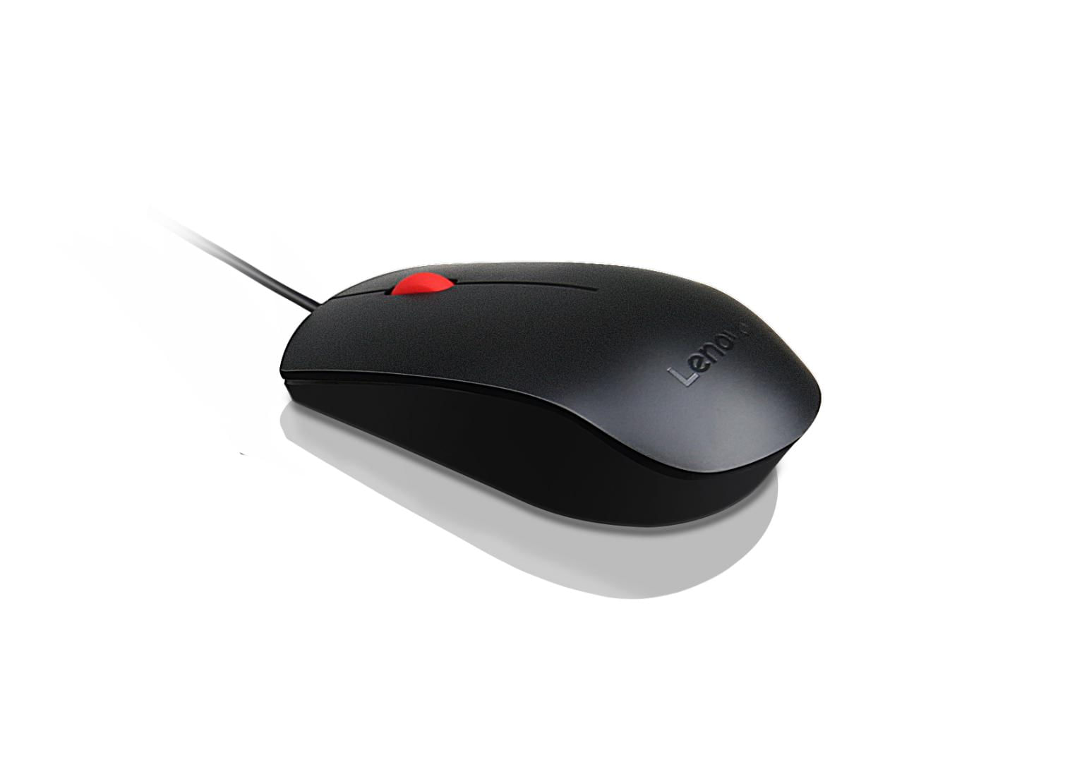 LN MOUSE OPTICAL USB BLACK Mouse Lenovo Optical Wheel Mouse, Black, USB