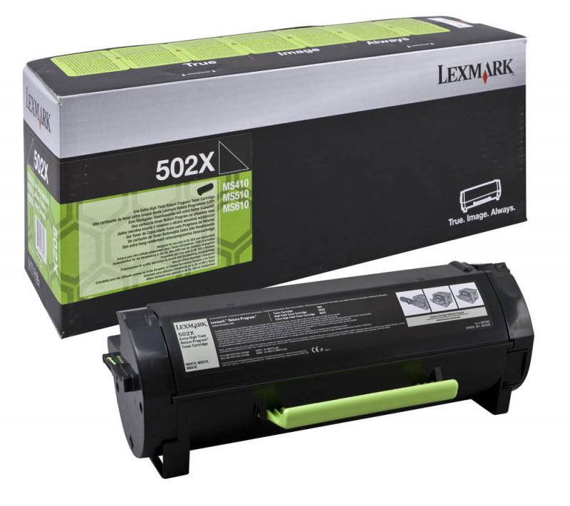 LEXMARK 50F2X00 BLACK TONER Toner Lexmark OEM 50F2X00, negru