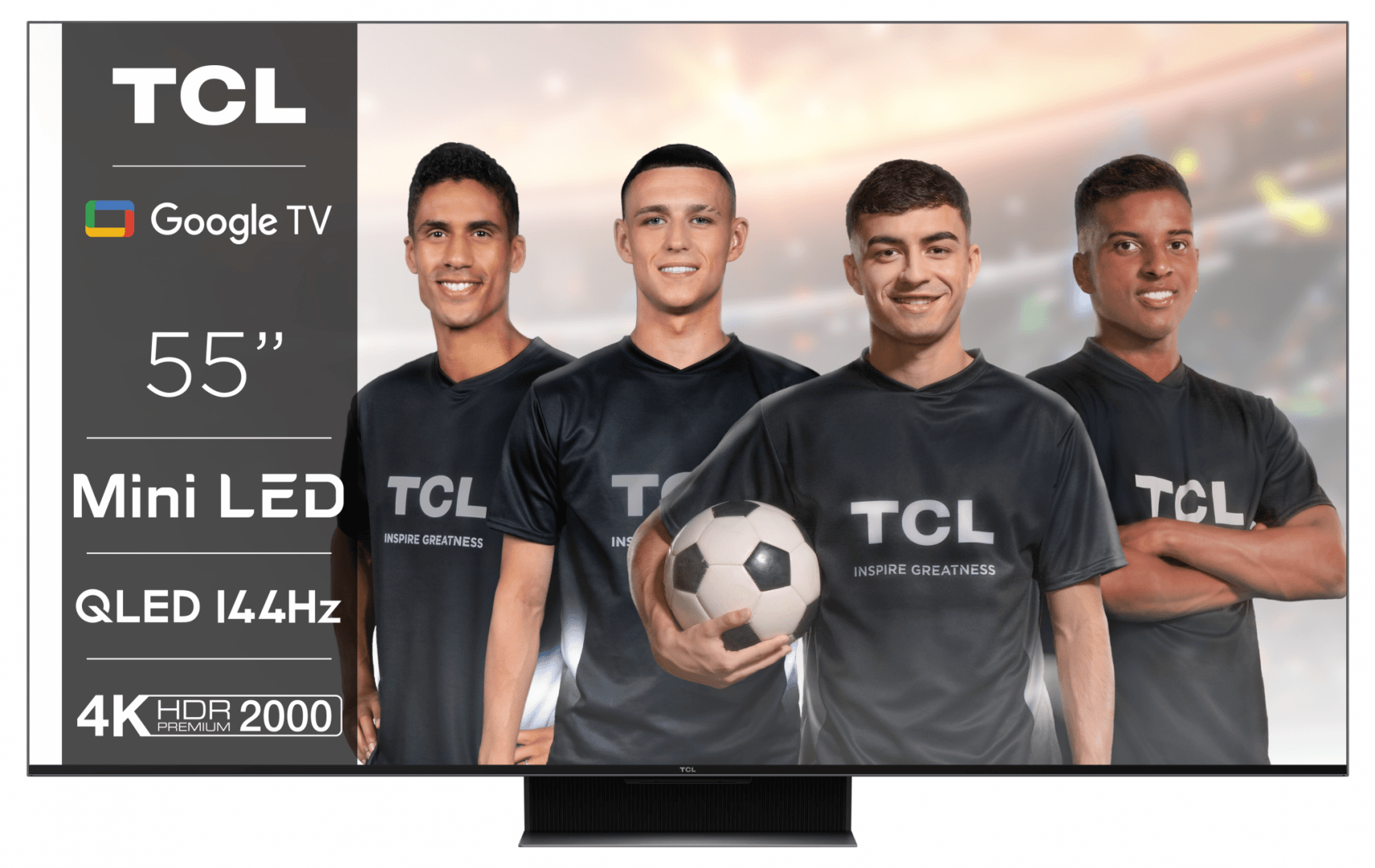 QLED TV 4K 55\'\'(139cm) 144Hz TCL 55C845