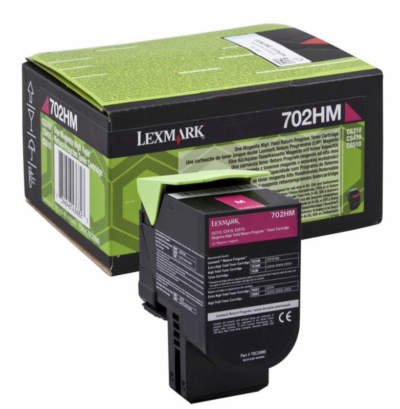 LEXMARK 70C2HM0 MAGENTA TONER Toner Lexmark OEM 70C2HM0, magenta