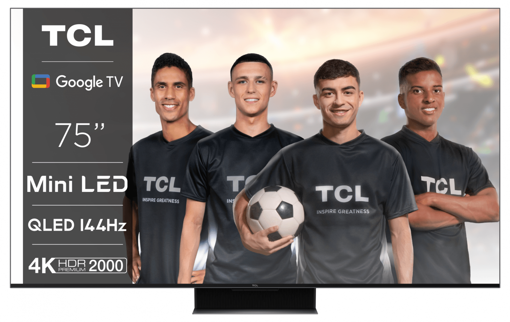 QLED TV 4K 75\'\'(190cm) 144Hz TCL 75C845