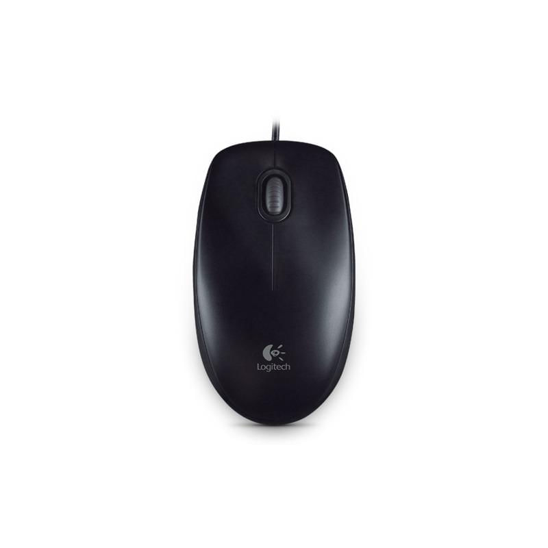 Mouse Logitech B100 800 DPI, negru Mouse Logitech B100, Usb, Black, 910-003357