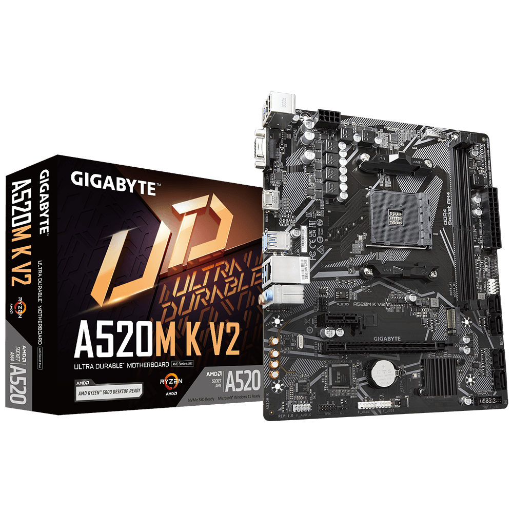 MB Gigabyte A520M K V2 AM4 DDR4