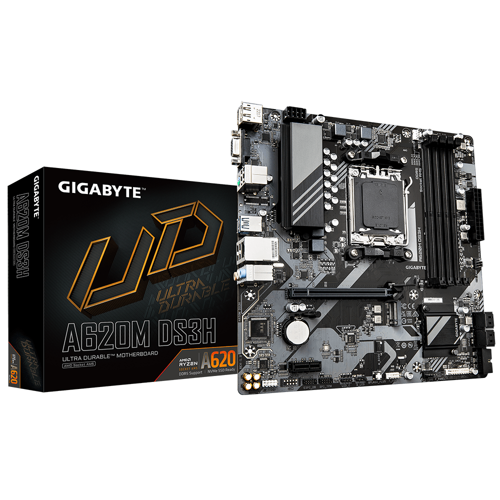 MB GIGABYTE A620M DS3H DDR5