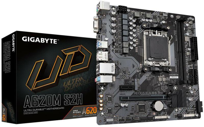 MB GIGABYTE A620M S2H AM5 DDR5 MB GIGABYTE A620M S2H AM5 DDR5