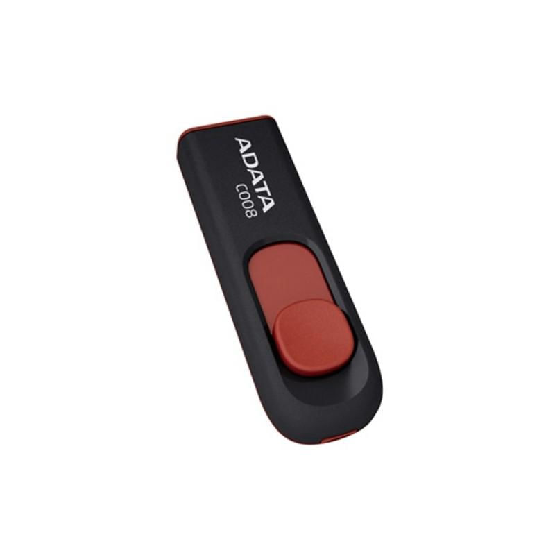 USB 64GB ADATA AC008-64G-RKD USB Flash Drive ADATA 64Gb, C008, USB2.0, negru