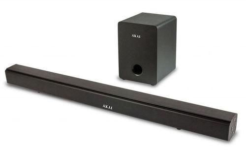 Soundbar Akai ASB-6WSW 70 W, negru 2.1 CHANNEL SOUNDBAR AKAI ASB-6WSW Audio output: 70W RMS