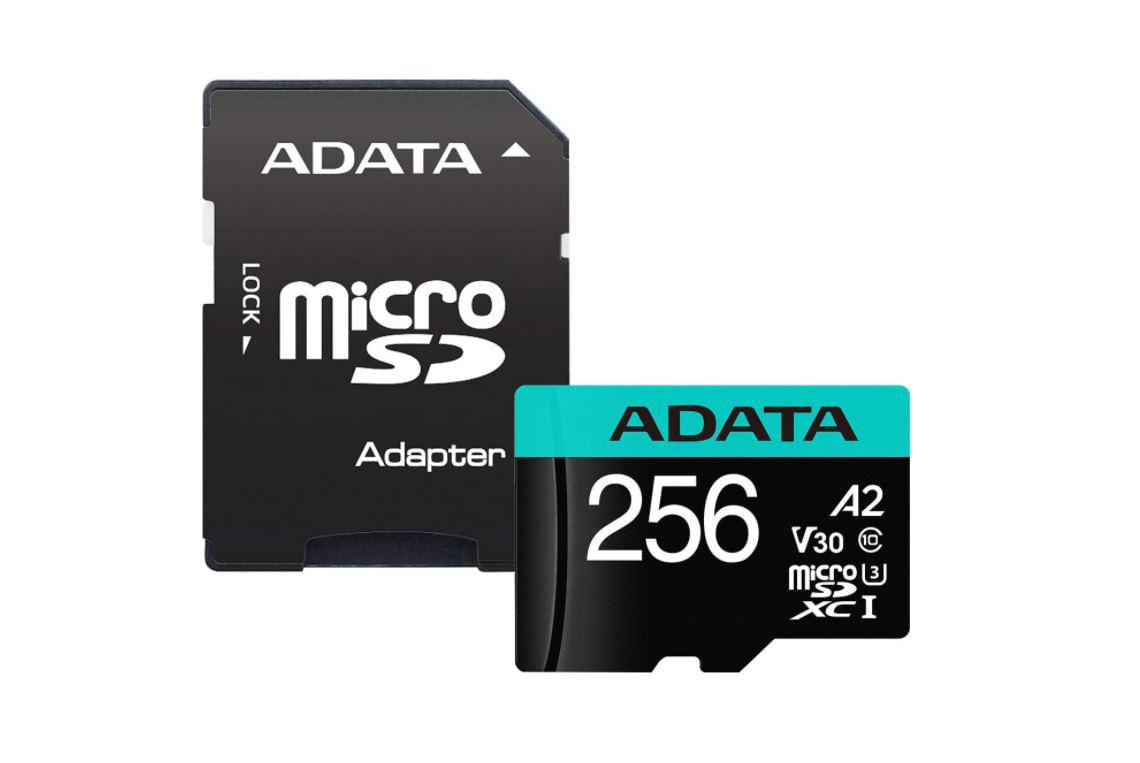 MICROSDHC 256GB AUSDX256GUI3V30SA2-RA1 Micro Secure Digital Card ADATA 256GB, AUSDX256GUI3V30SA2-RA1, Clasa 10