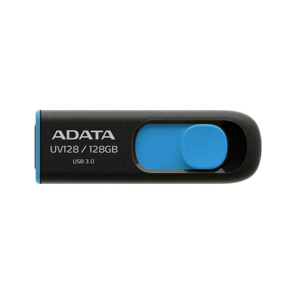 USB 128GB ADATA AUV128-128G-RBE USB Flash Drive ADATA 128Gb, V128, USB3.0, Negru si Albastru