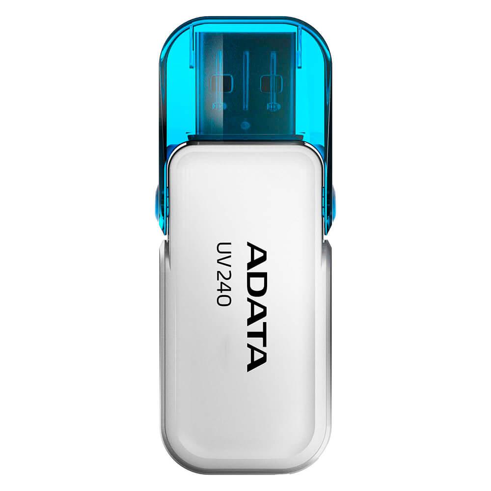 USB 32GB ADATA AUV240-32G-RWH USB Flash Drive ADATA 32GB, UV240, USB 2.0, Alb