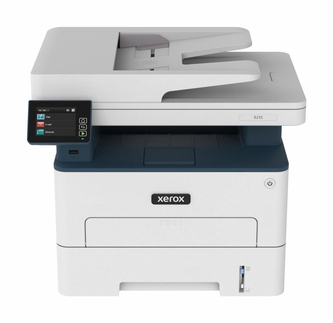 XEROX B235V_DNI MONO LASER MFP Multifunctional lase mono Xerox B235V_DNI Imprimare/Copiere/Scanare/Fax, Dimensiune A4, Viteza 34 ppm, Rezolutie:Copiere: Pna la 600 x 600 dpi,