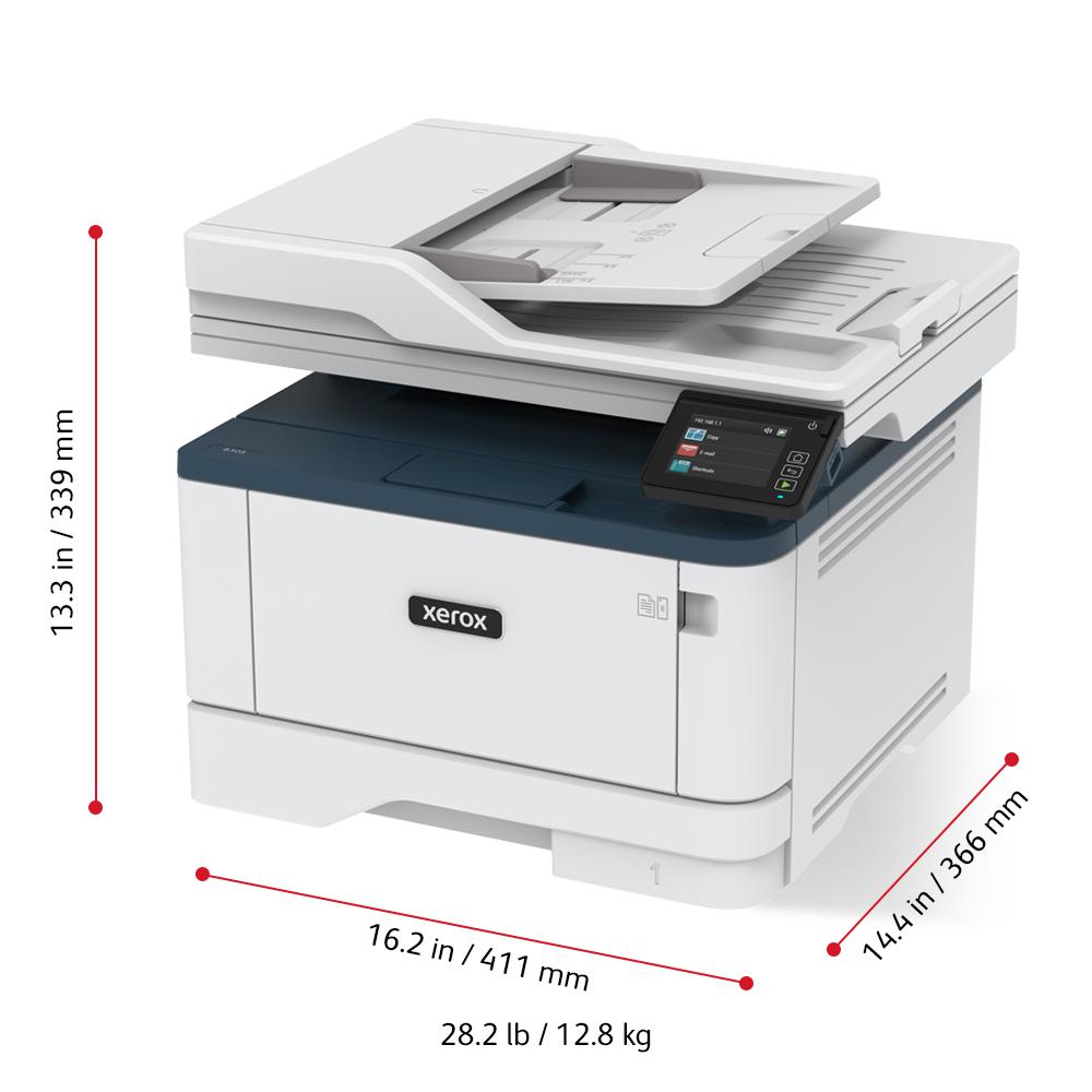 XEROX B315V_DNI MONO LASER MFP Multifunctional laser mono Xerox Workcentre B315V_DNI, (Tiparire, Copiere, Scanare, Fax),Dimensiune: A4, Viteza: 42 ppm, Duplex, Rezolutie: 600X600