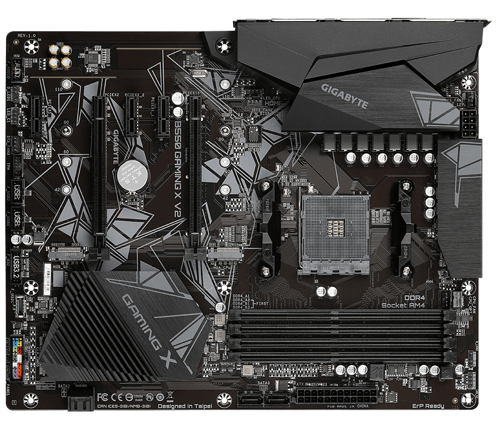 MB Gigabyte B550 GAMING X V2 AM4 Placa de baza Gigabyte B550 GAMING X V2 Socket