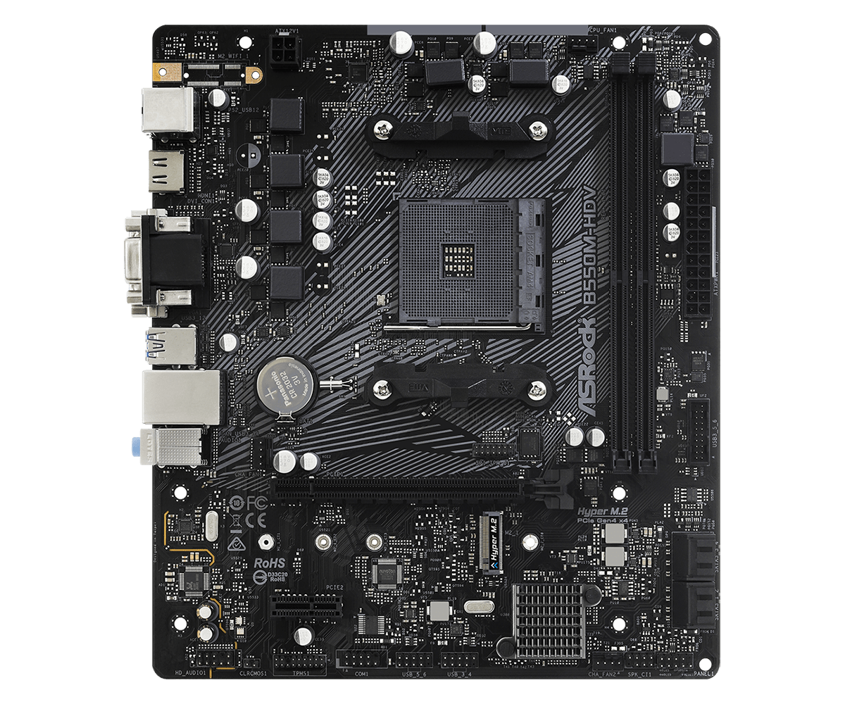 MB ASROCK B550M-HDV AM4
