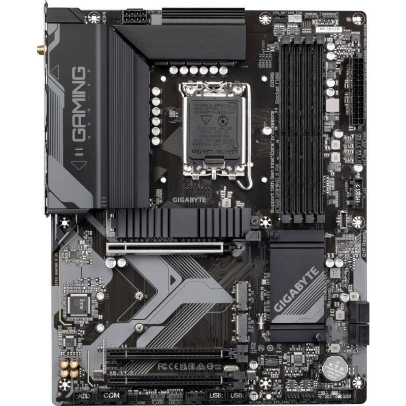 MB GIGABYTE B760 GAMING X AX LGA1700 Placa de baza GIGABYTE B760 GAMING X AX LGA1700, 4x DDR5 7600MHz, 1x DisplayPort, 1x HDMI, 3x PCIe x16, 3x M.2, 4x SATA 6Gb/s, WIFI 6E, Bluetooth