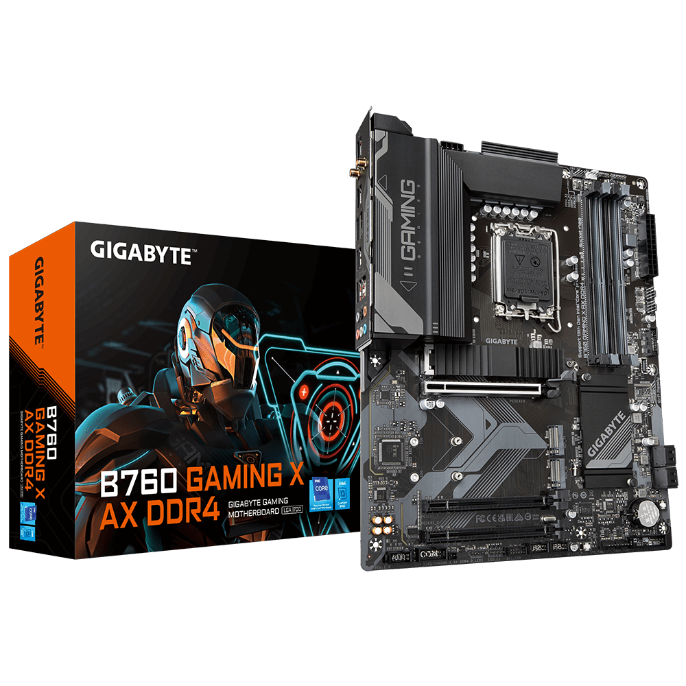 MB GB B760 GAMING X AX DDR4 LGA 1700 Placa de baza Gigabyte B760 GAMING X AX DDR4 LGA 1700