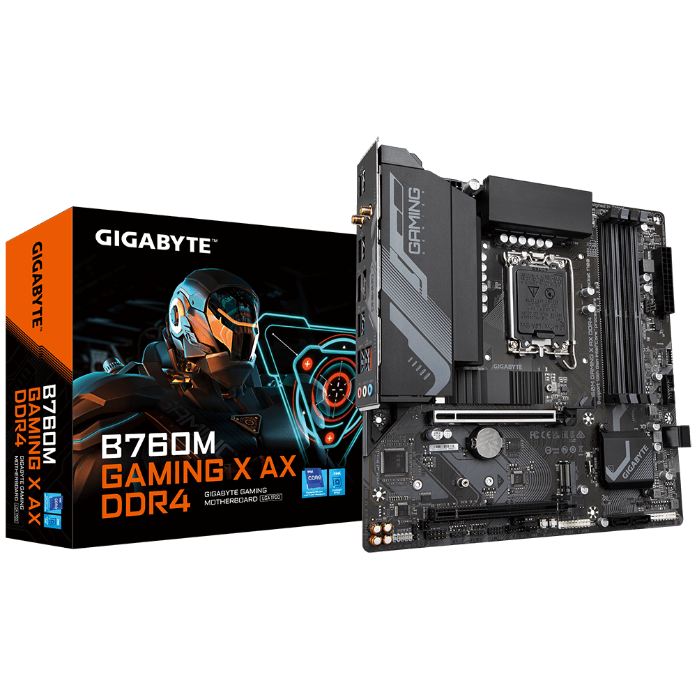 MB GB B760M GAMING X AX DDR4 LGA1700 Placa de baza Gigabyte B760M GAMING X AX DDR4 LGA1700