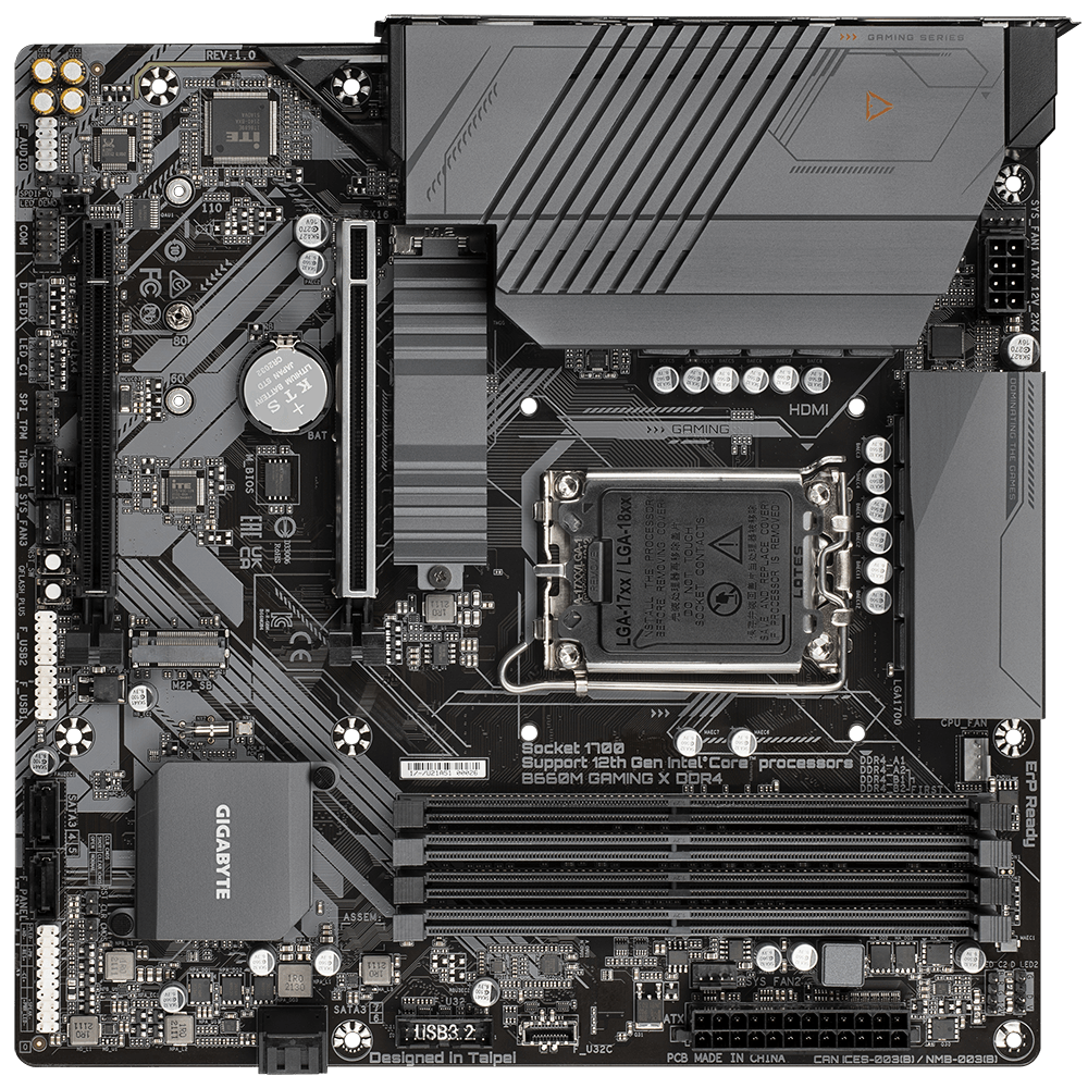 MB GB B760M GAMING X DDR4 LGA 1700